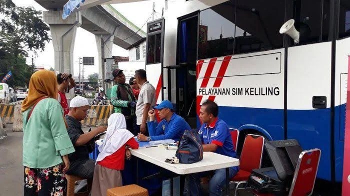 Cek! Ini Lokasi Layanan SIM Keliling di Jakarta Hari Rabu