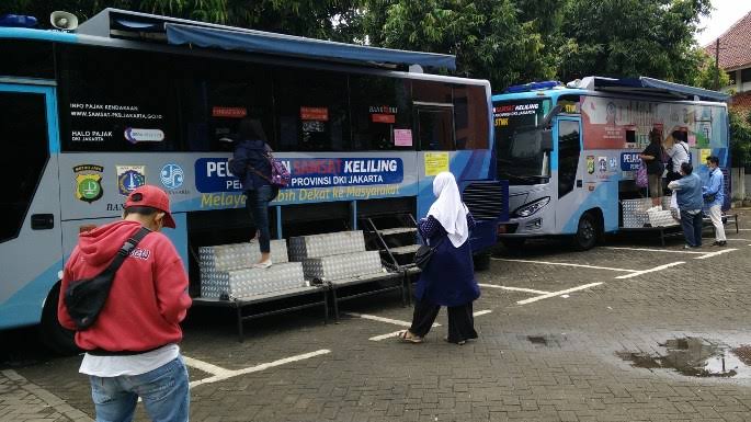 Lokasi Bayar Pajak Kendaraan di Samsat Keliling Wilayah Jadetabek