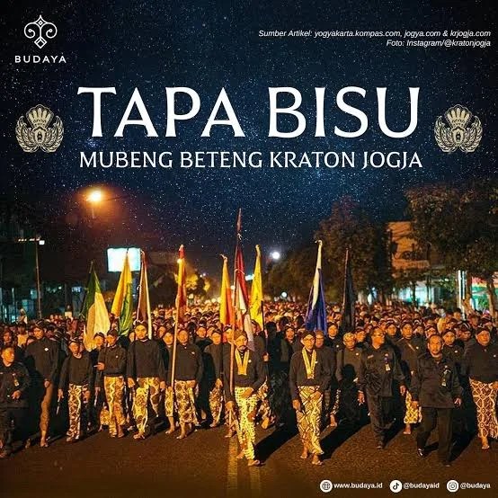 Rute Tapa Bisu Mubeng Beteng 1 Suro 2026 Resmi Dirilis, Ribuan Peserta Siap Mengelilingi Keraton Yogyakarta