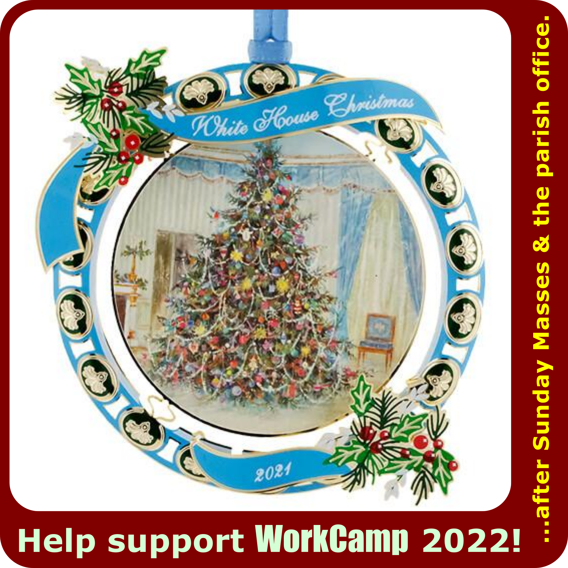 White House Christmas Ornaments!