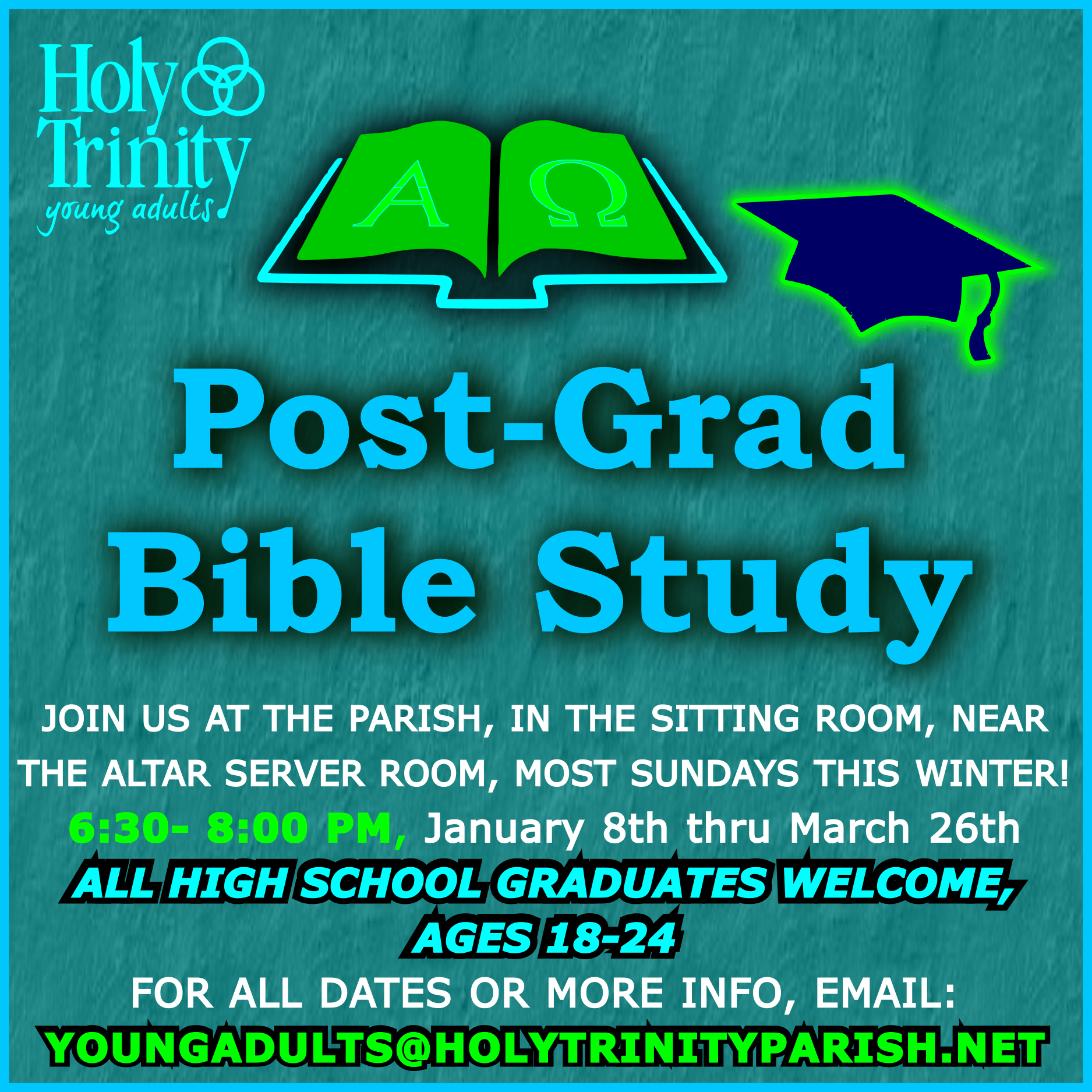 Post-grad Bible Study!