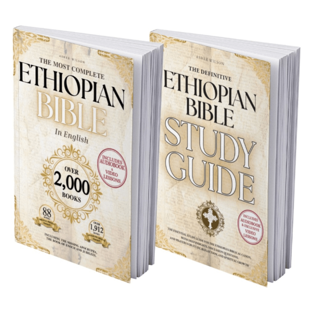 The Most Complete Ethiopian Bible and The Definitive Ethiopian Bible Study Guide Bundle by Asher Wilson.