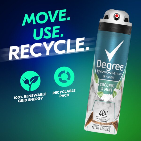 HOMBRE1 Unstoppable Freshness With Degree’s New Deodorant Line