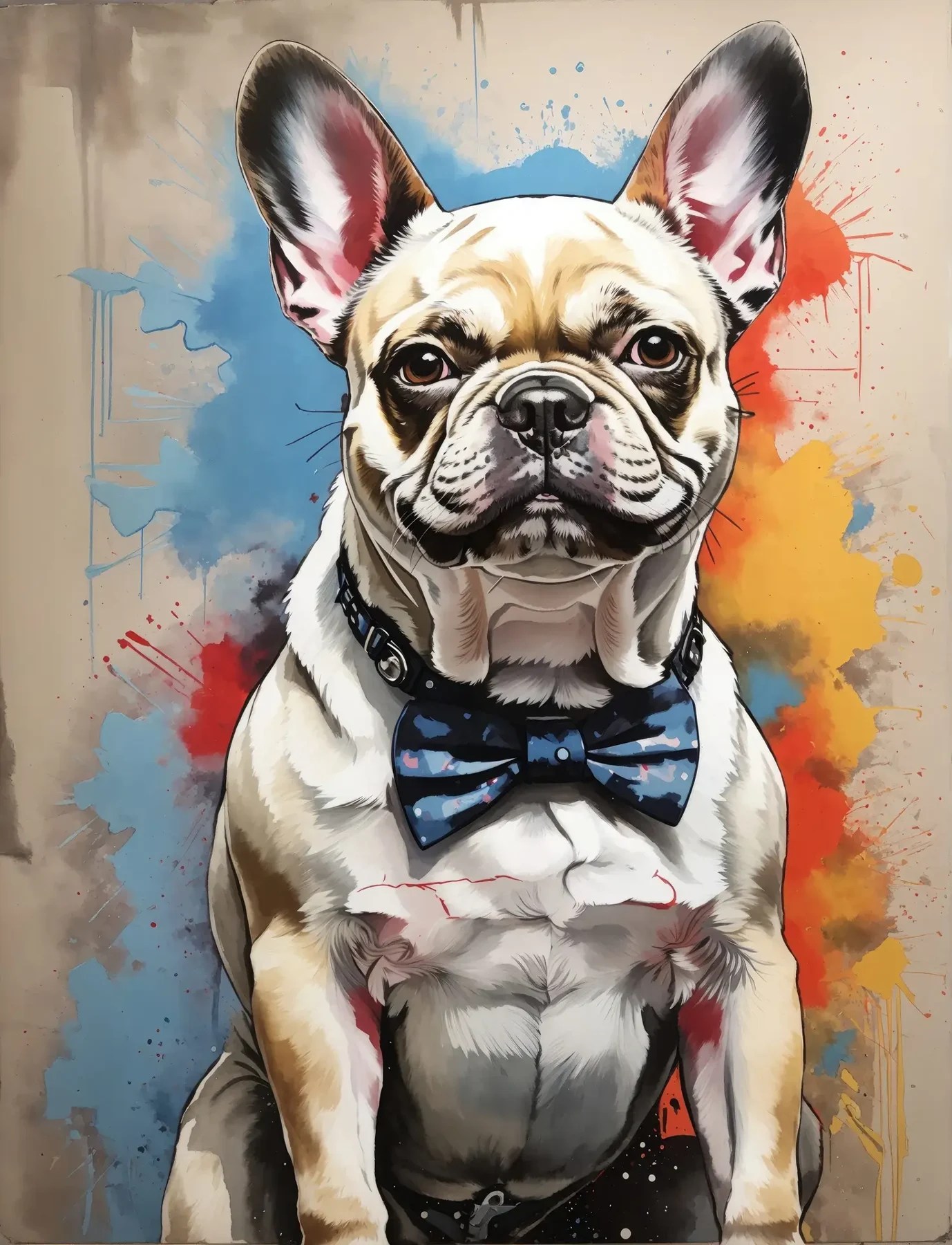 Visuel décoratif imprimé sur toile