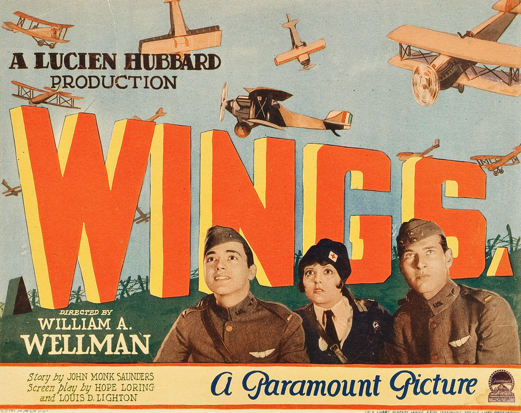 The film, a romantic … Wings 1927 Hometowns To Hollywood