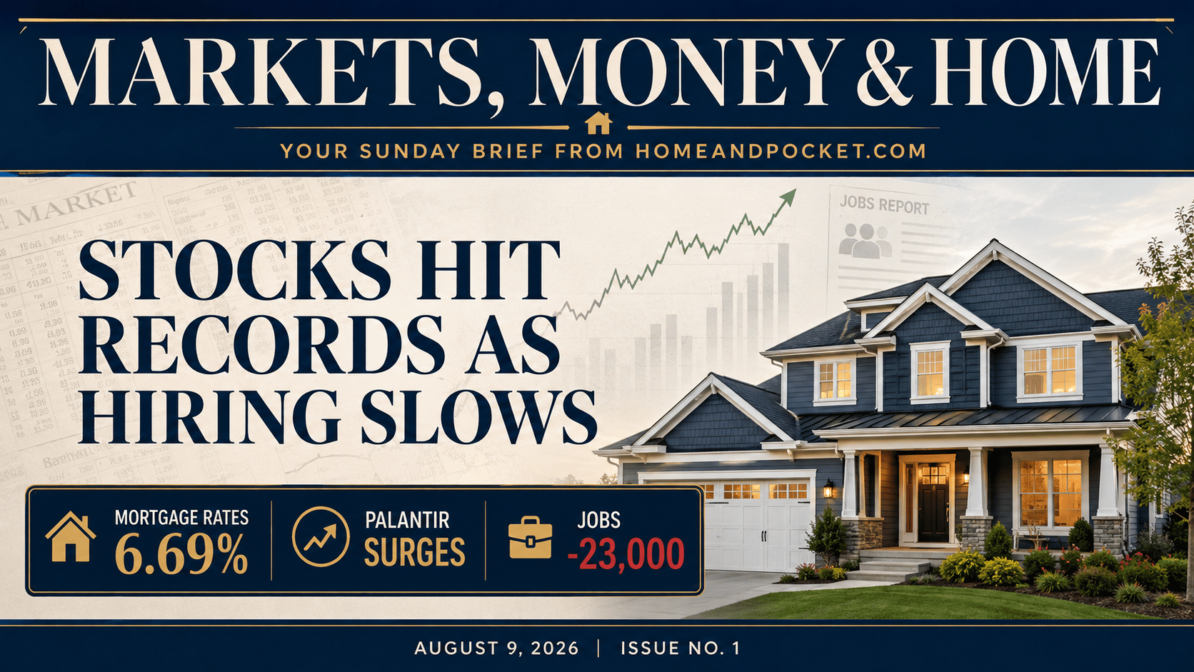 Markets, Money & Home: Your Sunday Brief from HomeAndPocket.com