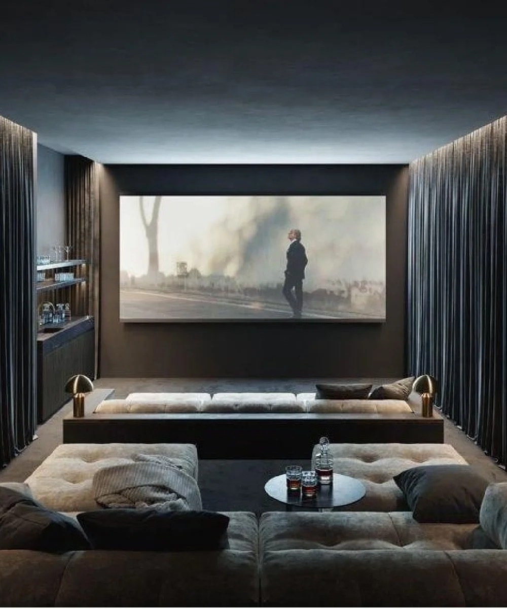 Professional home theater installation