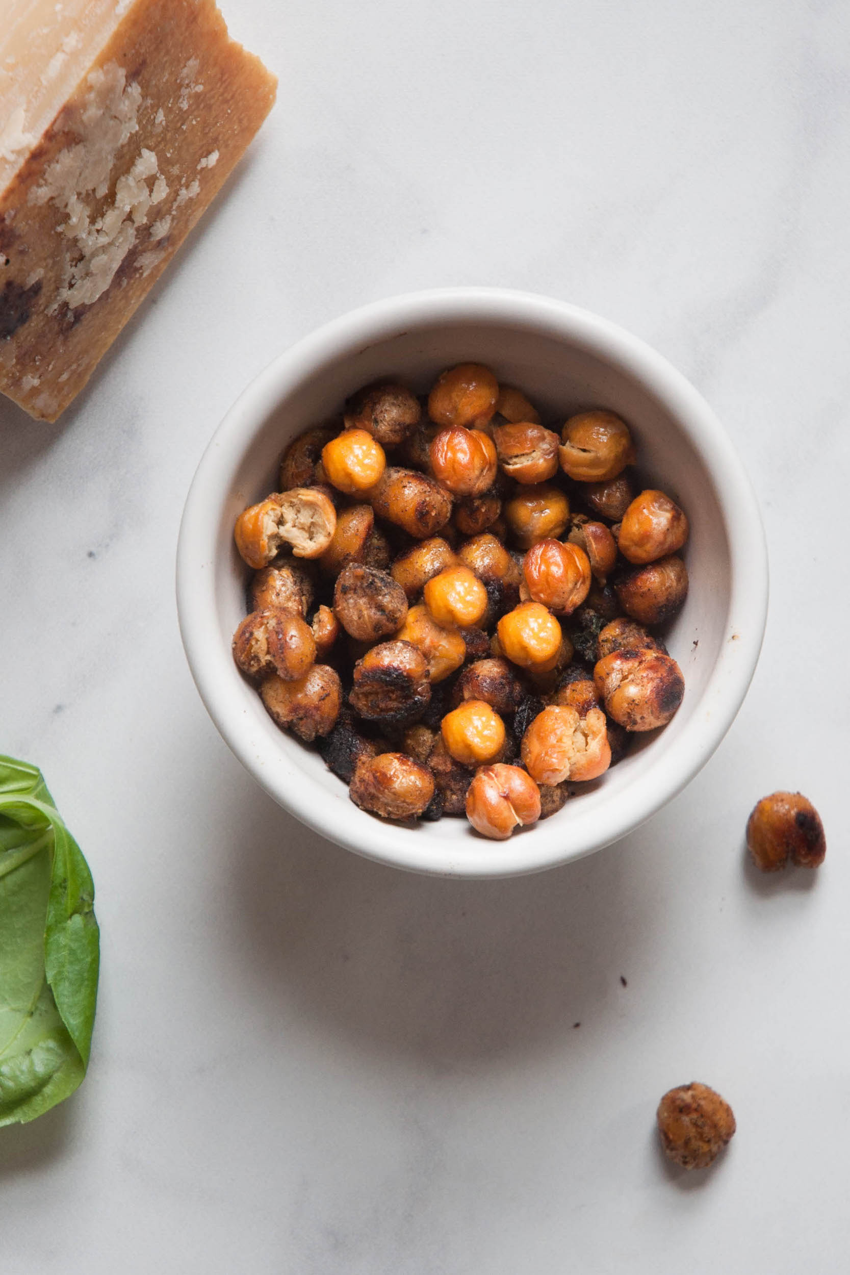 Arugula & Crispy Chickpea Salad
