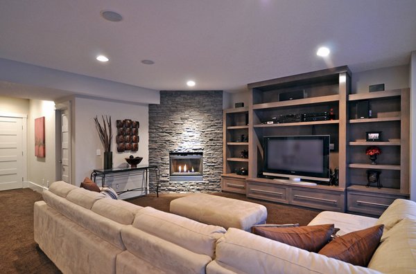 20 Appealing Corner Fireplace In The Living Room Home Design Lover