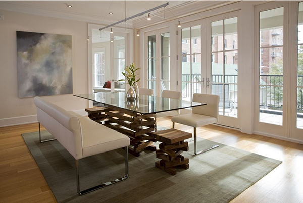 20 Examples Of Glass Dining Room Tables Home Design Lover