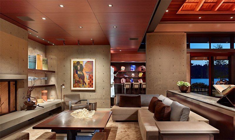 23 Living Rooms With Wooden Ceilings Exuding A Warm Aura Home Design Lover
