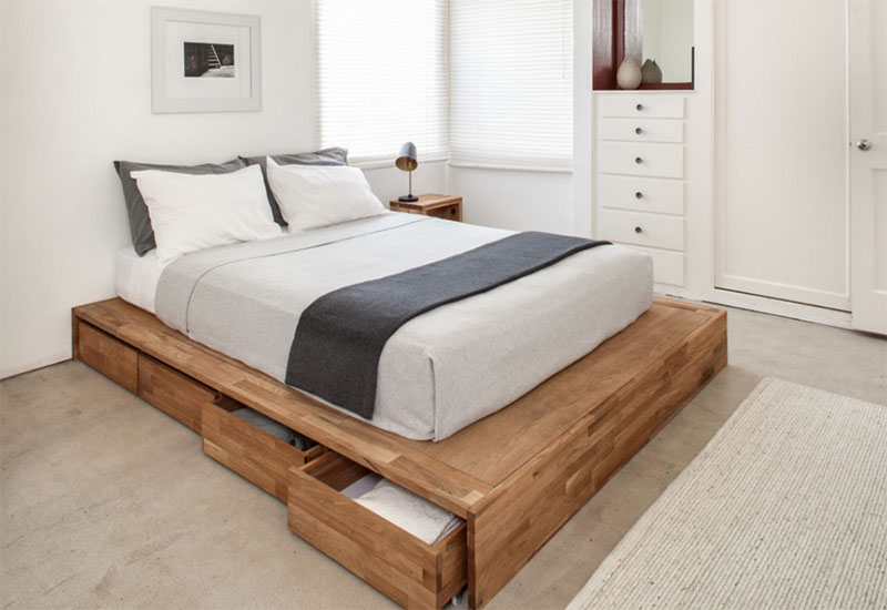 25 Modern And Contemporary Bed Storage Ideas With Drawers Home Design Lover