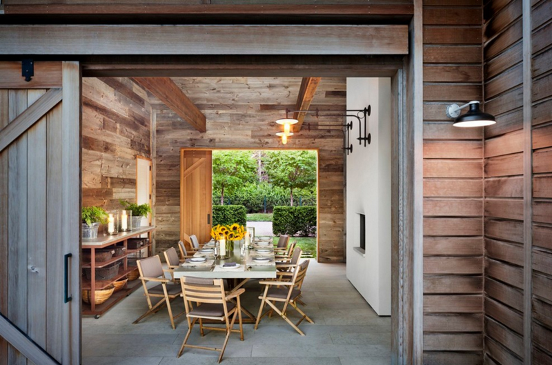 20 Splendid Dining Rooms With Wooden Sliding Doors Home Design Lover