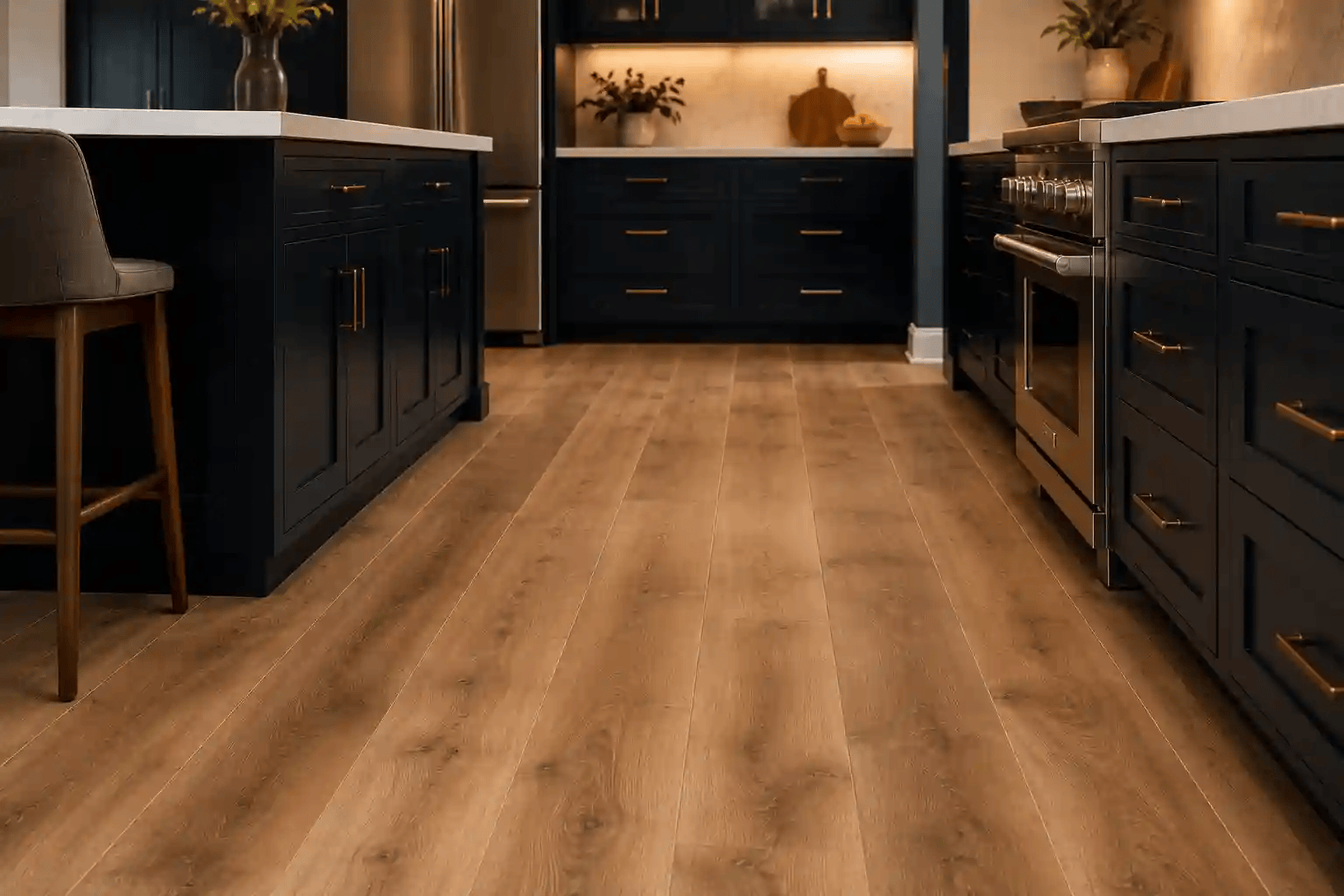New kitchen countertops and surfaces