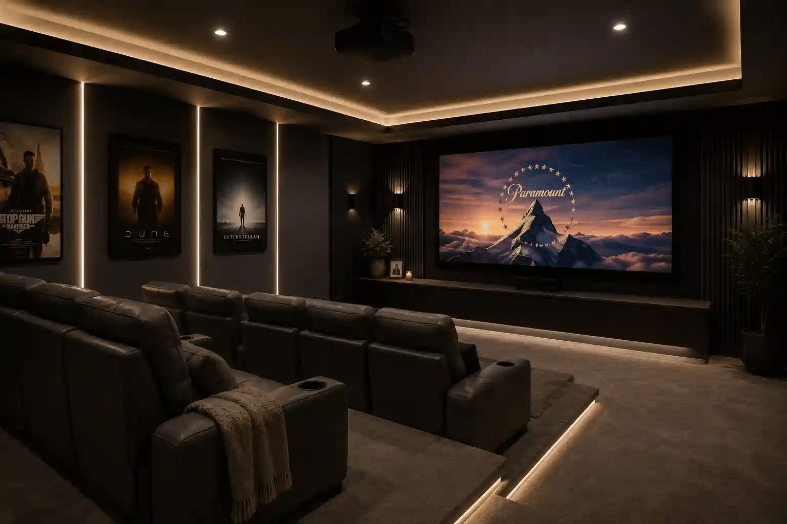 New room addition built onto a home