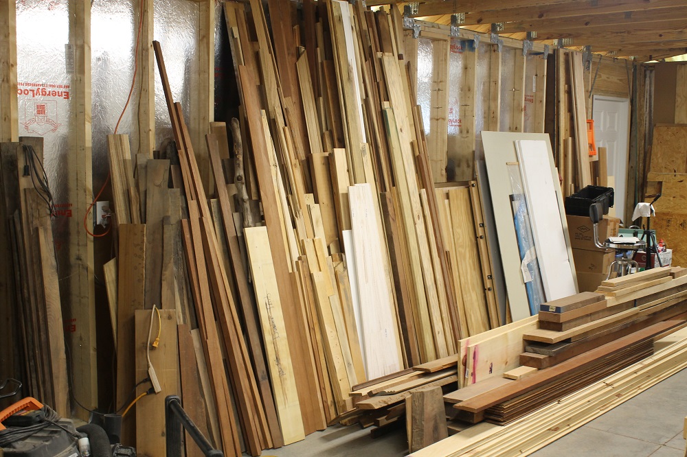 How To - Sheathing Garage Walls With Plywood and Insulate Them Too