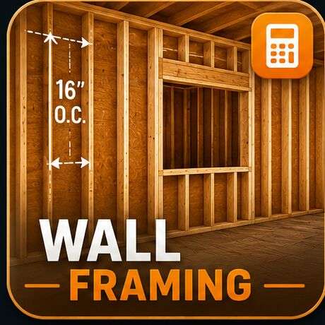 Wall Framing calculator