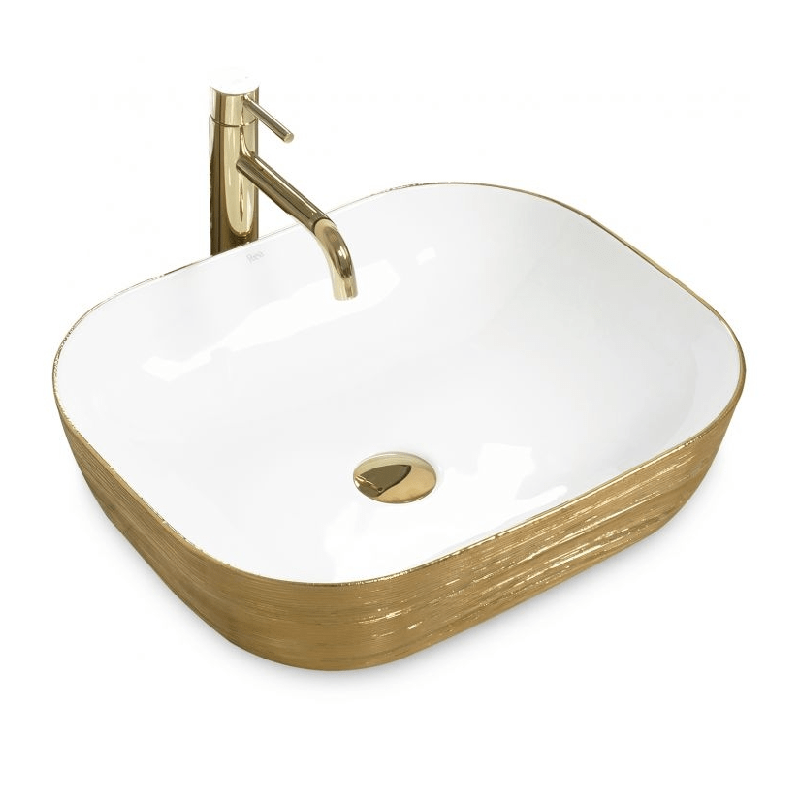 Praustuvas FLORIA GOLD WHITE