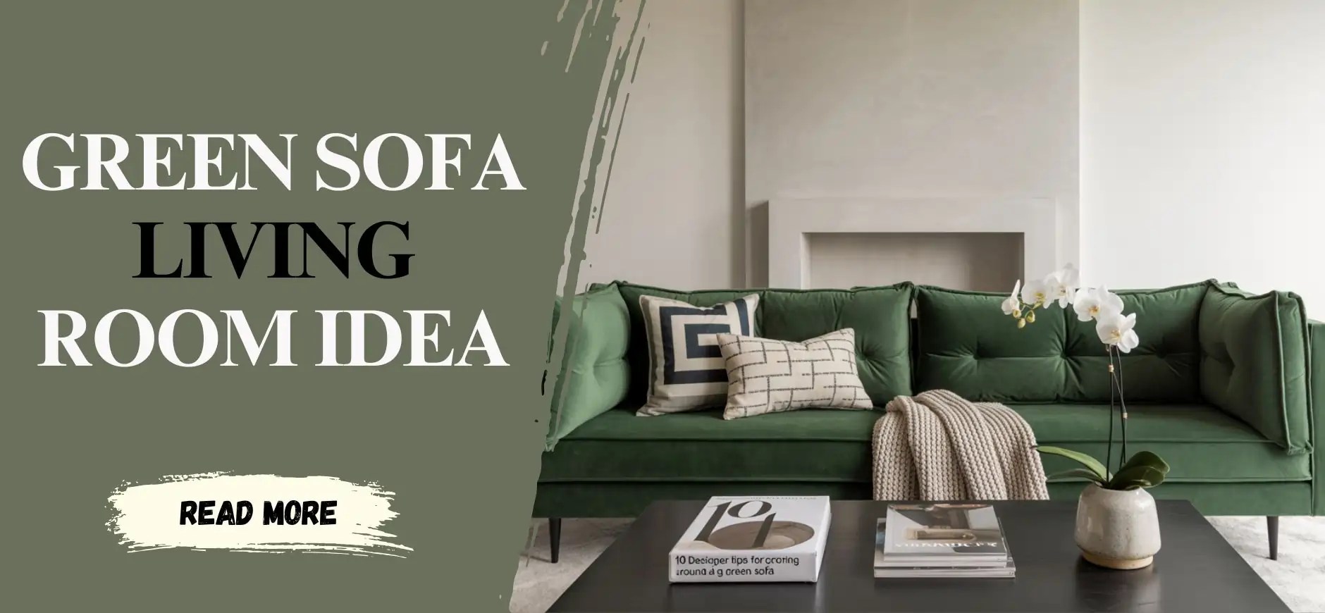 10 Designer Tips for Decorating Around a Green Sofa