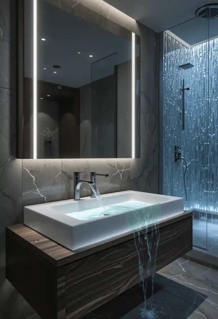 Infinity Edge Overflow Sinks