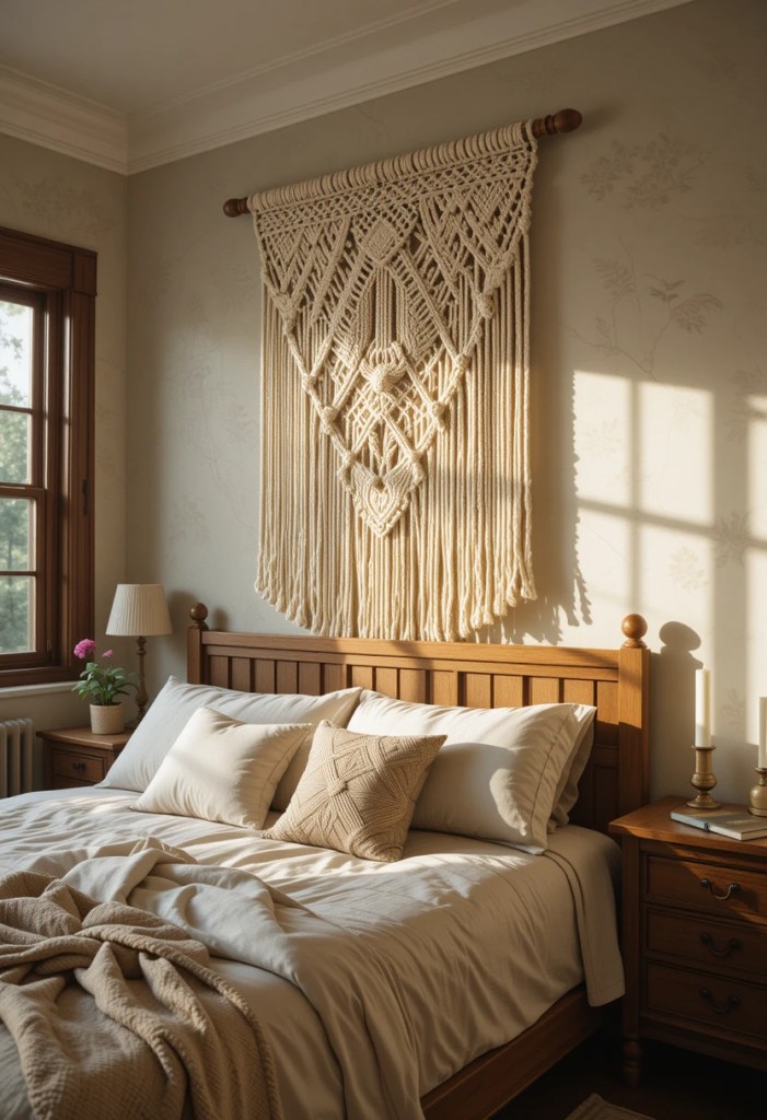 Create a Statement Wall with Macrame