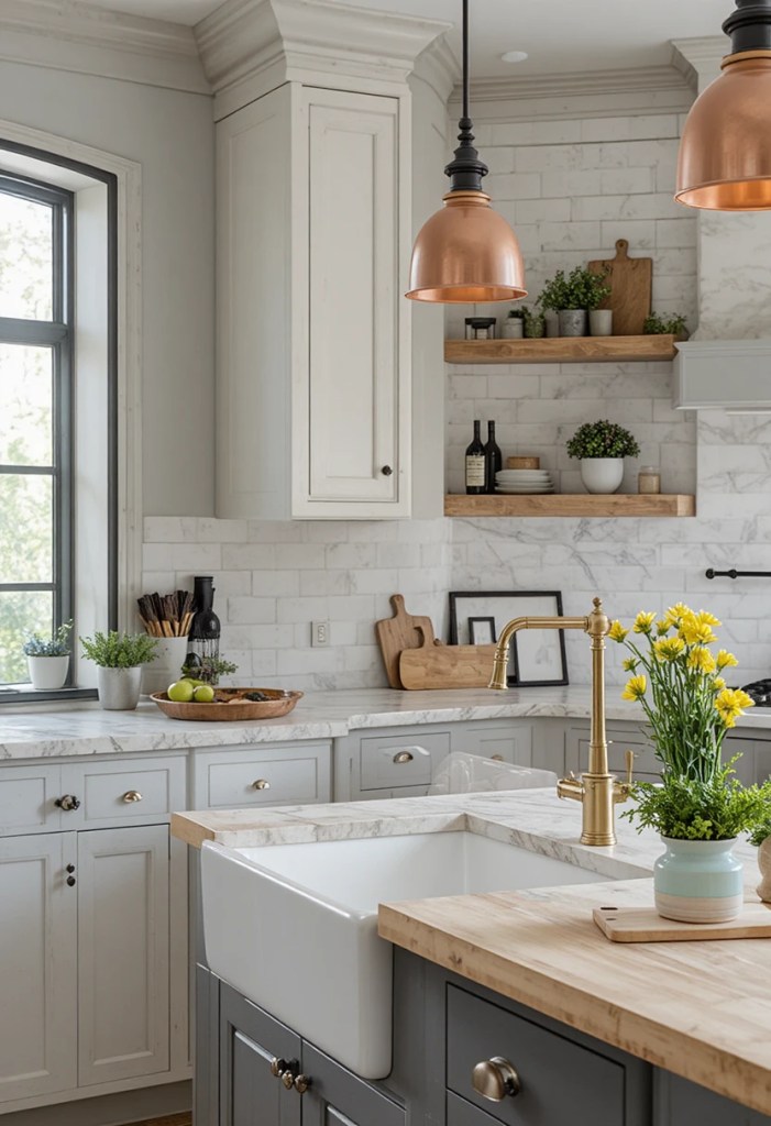 Mixed Metals for Visual Interest