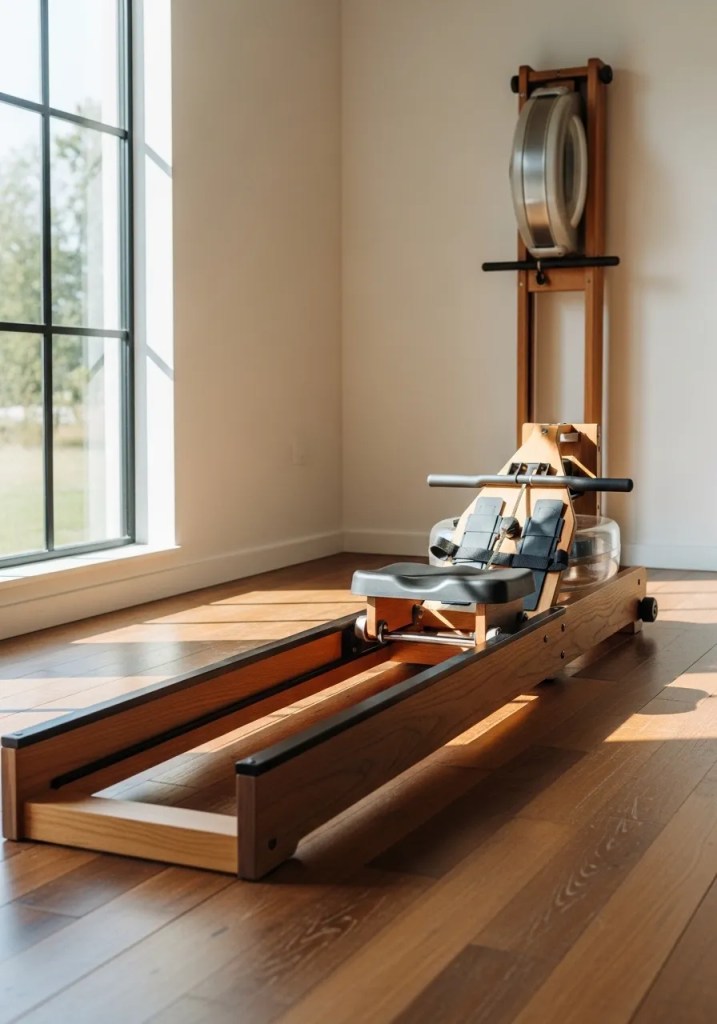 6. Compact Rowing Machine