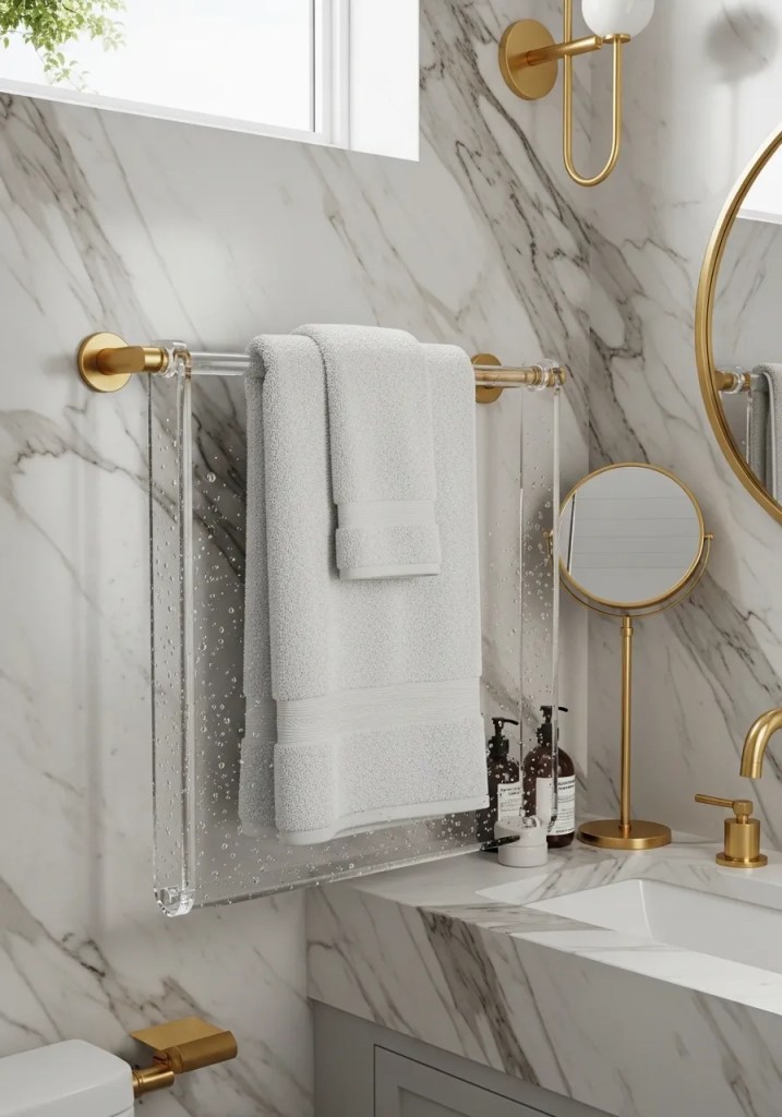 Floating Square Tube Racks