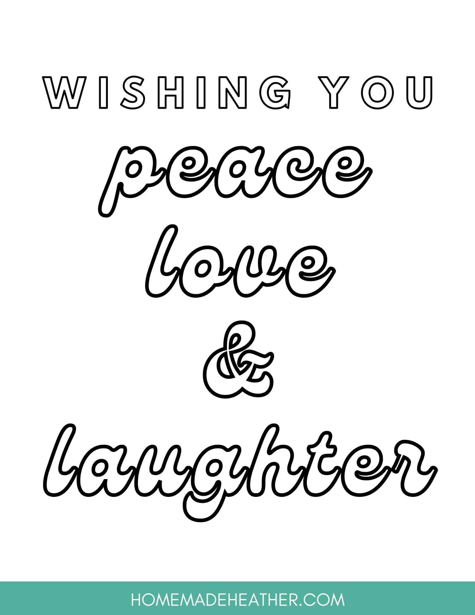 Free Printable New Year Coloring Pages » Homemade Heather