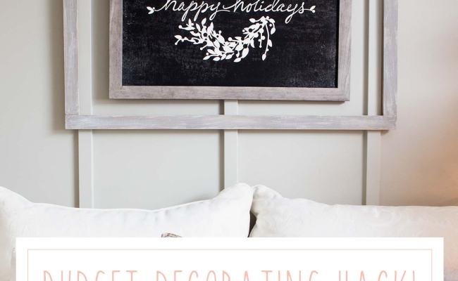Make Art Look Bigger With A DIY Floating Frame