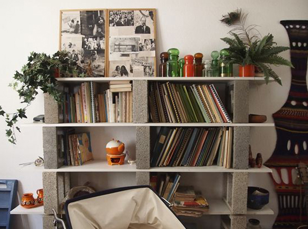 pix Cinder Block And Wood Bookshelf homemydesign com