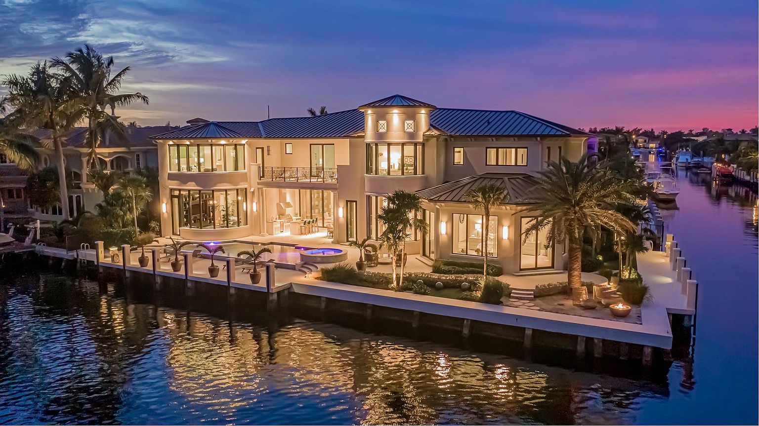 14824 south military trail delray beach, fl 33484. Home Of The Day: A Stunning Waterfront Estate in Boca