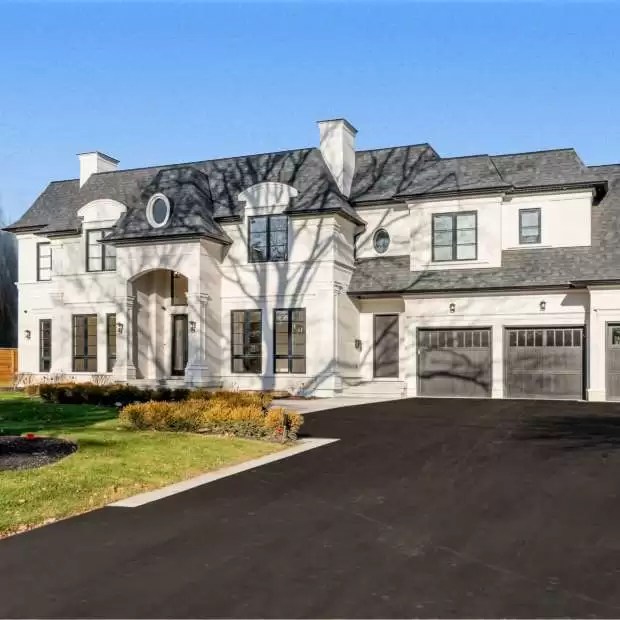 A custom home built by Home Pillars Inc.