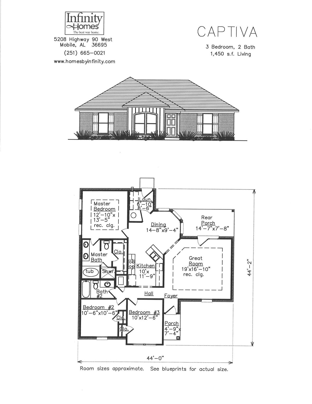 House Plans for 1200-1700 Square Feet | Infinity Homes |Custom Built ...