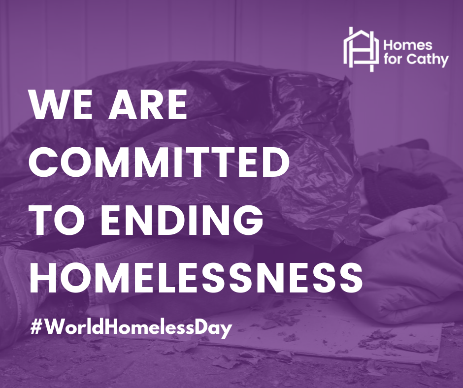 World Homeless Day_Facebook | Homes for Cathy