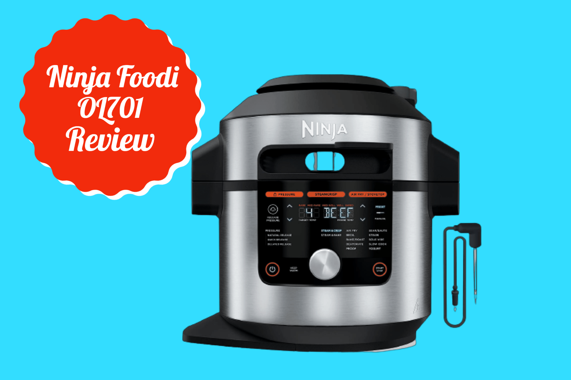 Ninja OL701 Foodi SMART XL Pressure Cooker Full Review Homes Guide