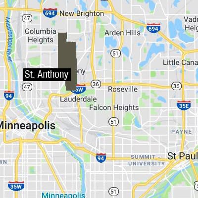 Guide To The 15 First Ring Suburbs HomesMSP St Anthony Map 