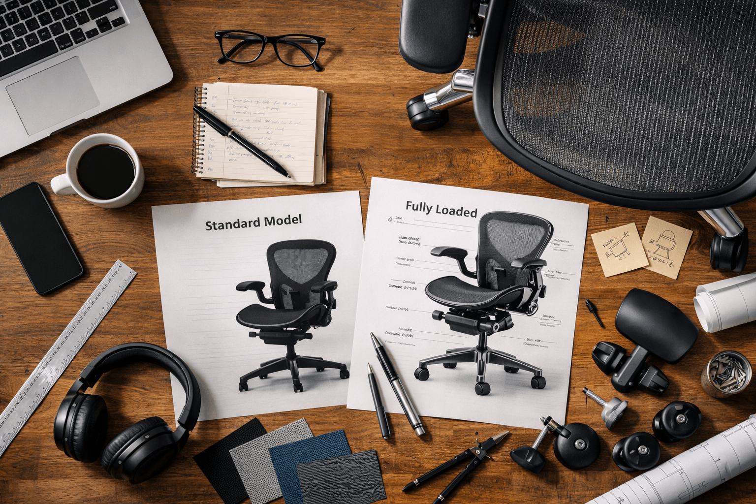 The Hidden Comfort Difference Between a Fully Loaded Aeron Chair and Standard Models