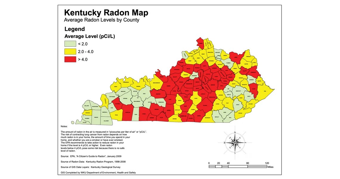 Radon Testing In Florida Radon Map.webp