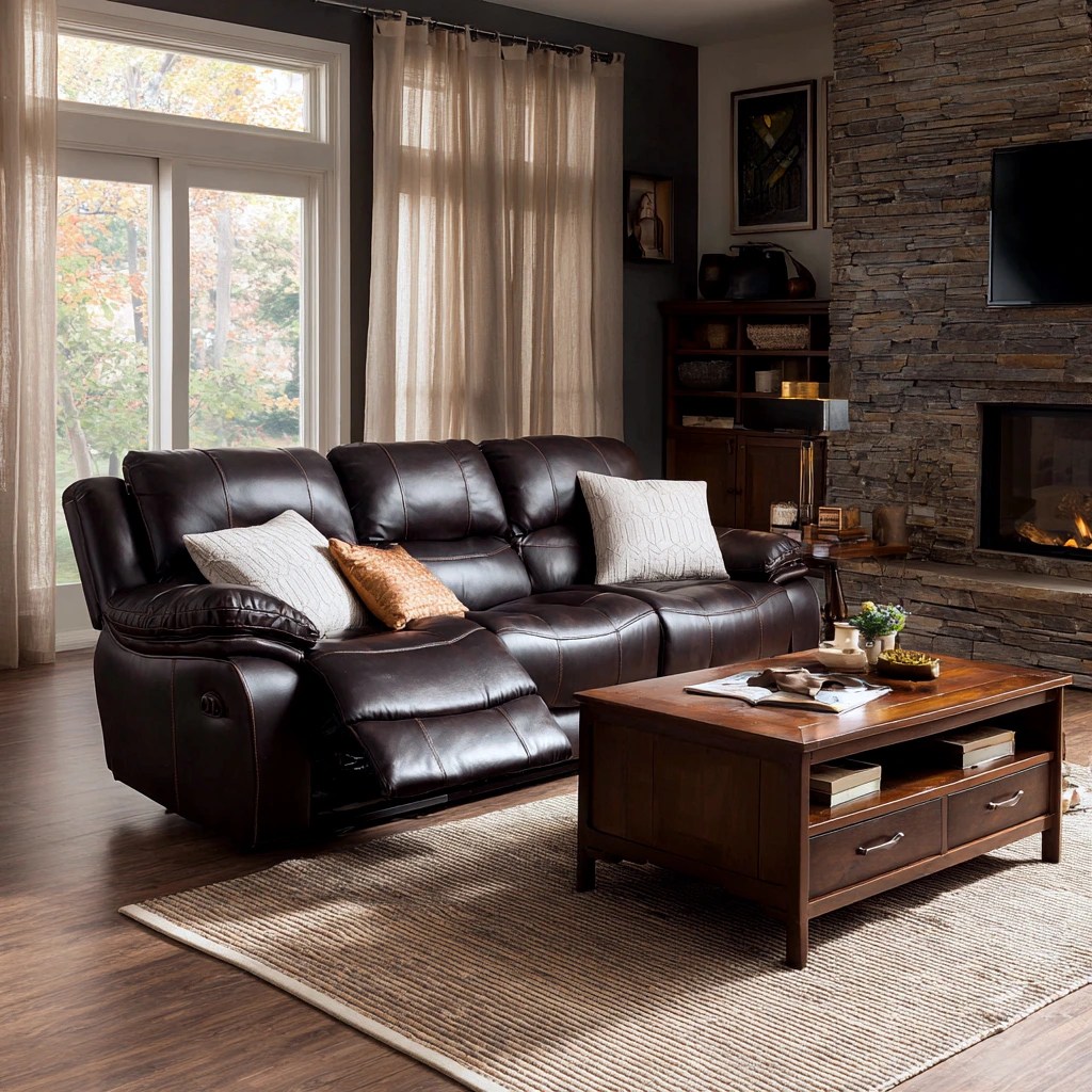 reclining sofa