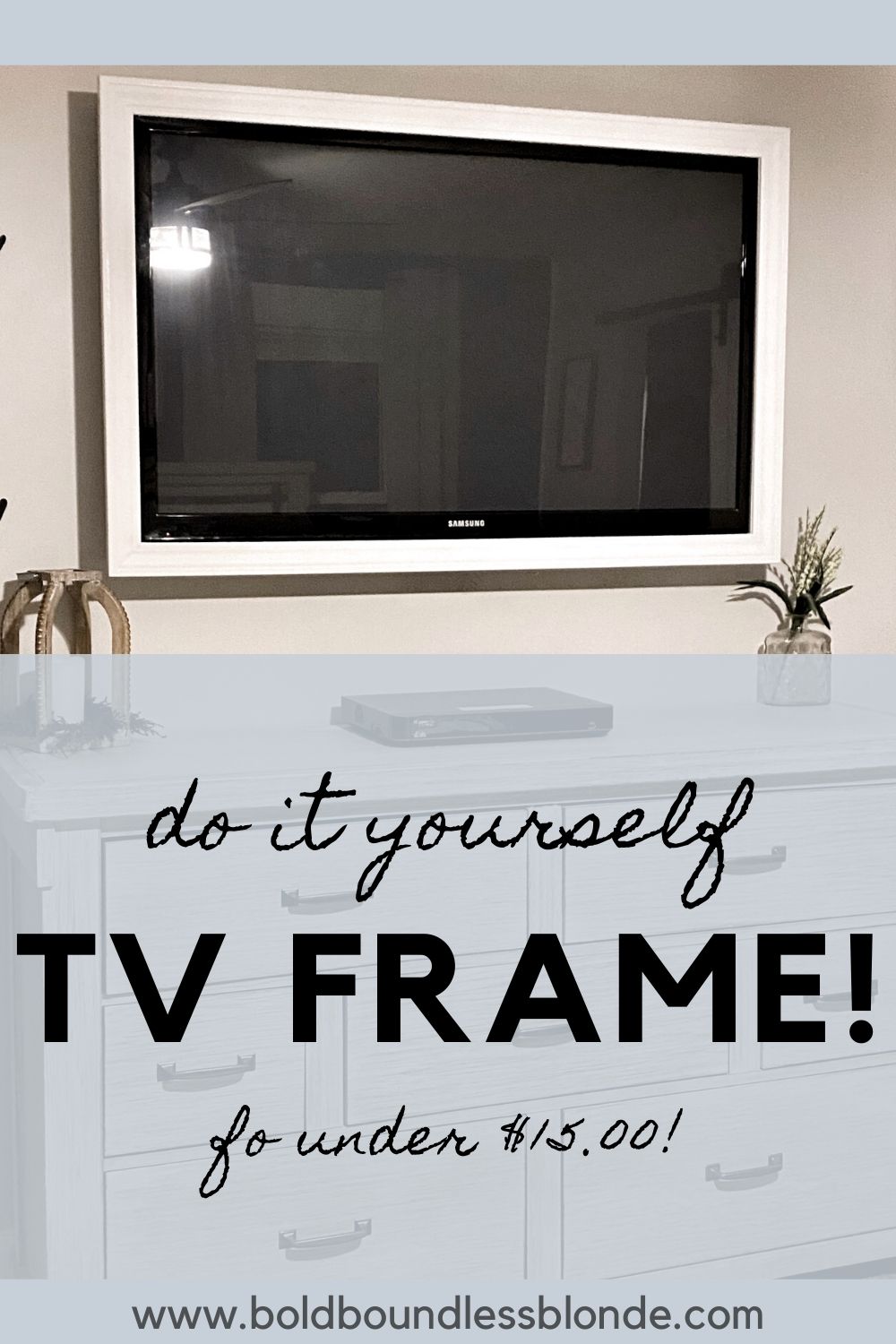 Build your own diy tv frame