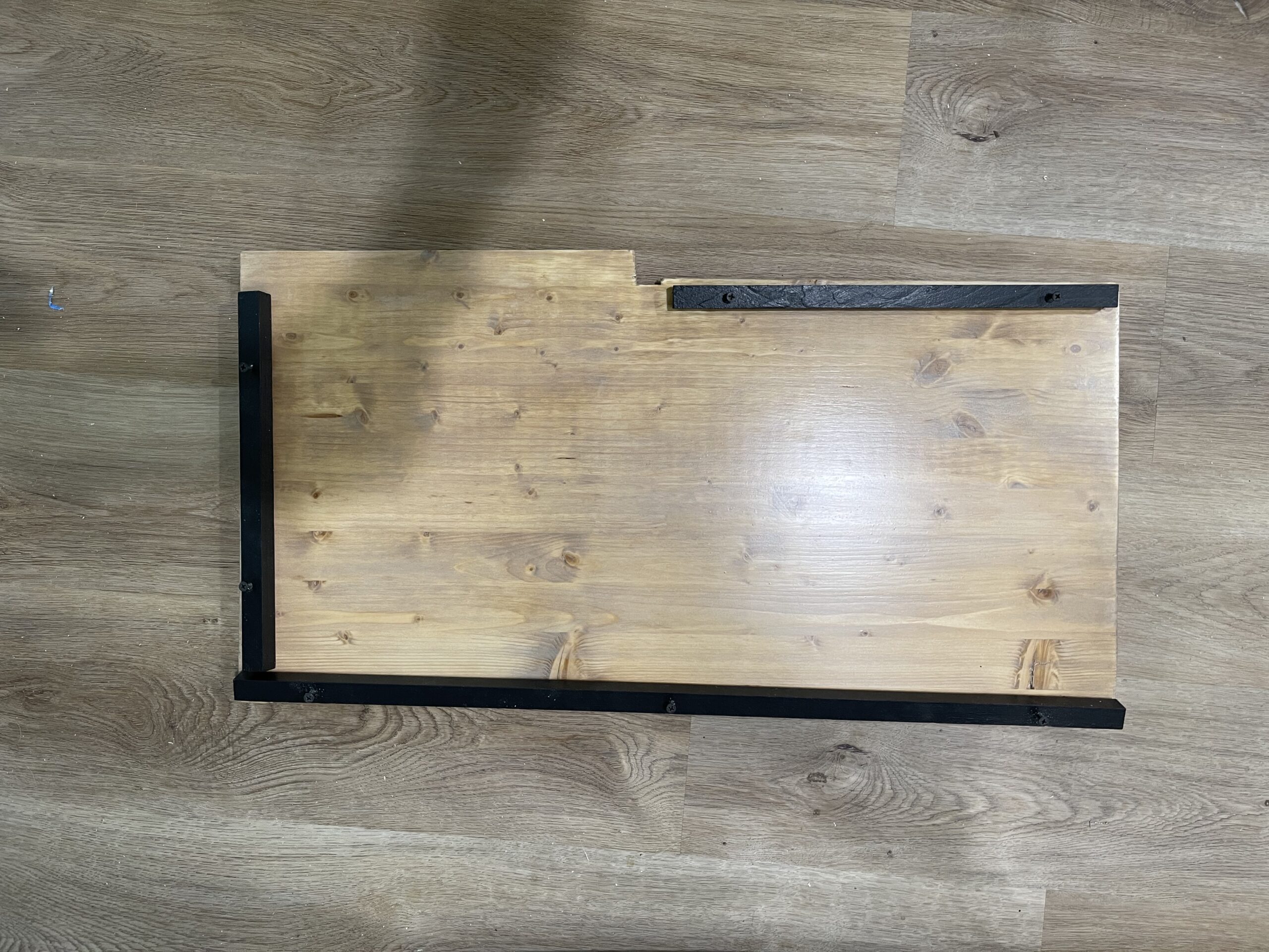 cleats on shelf DIy pantry