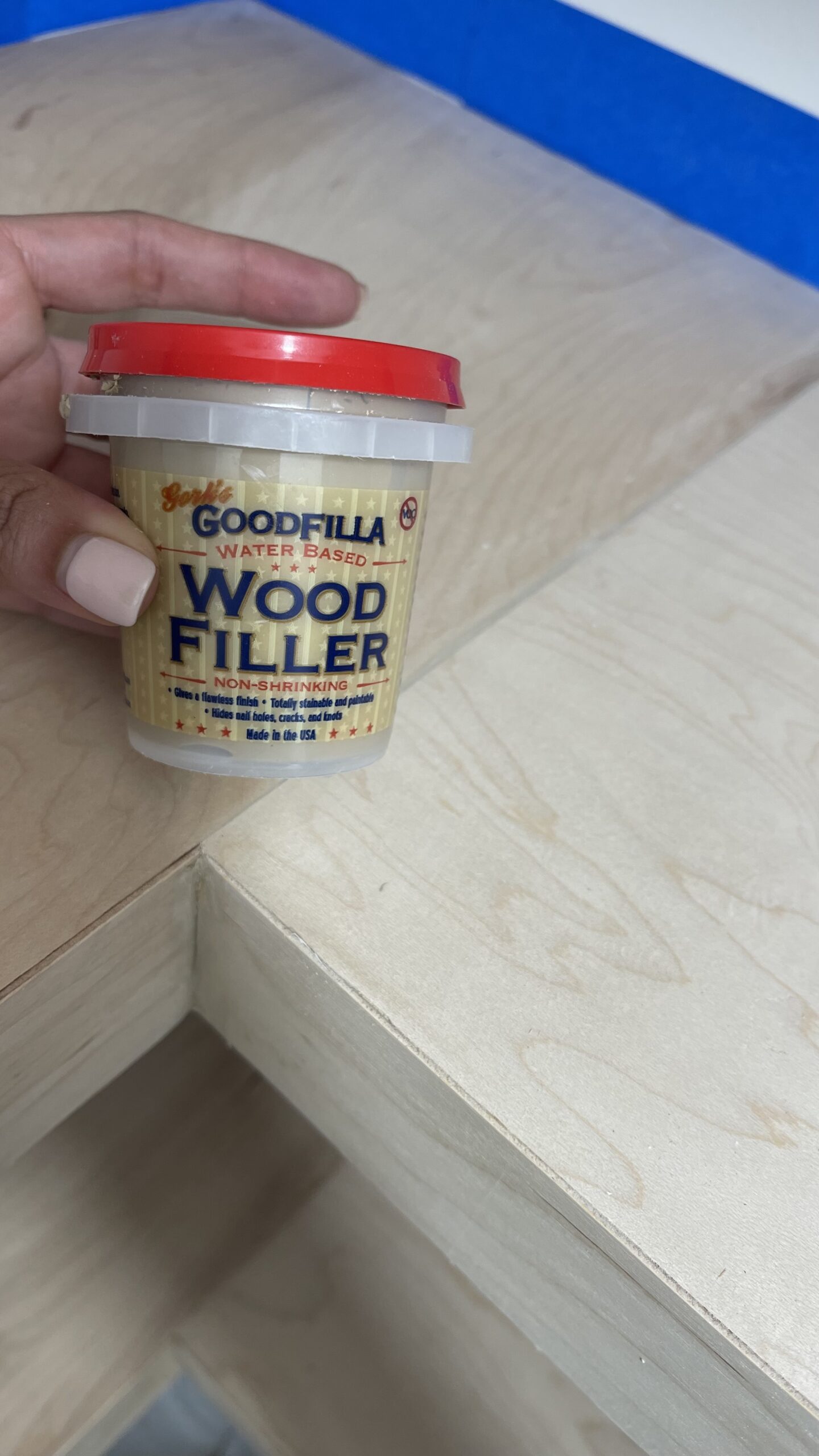 goodfilla maple wood filler homewiththedaniels