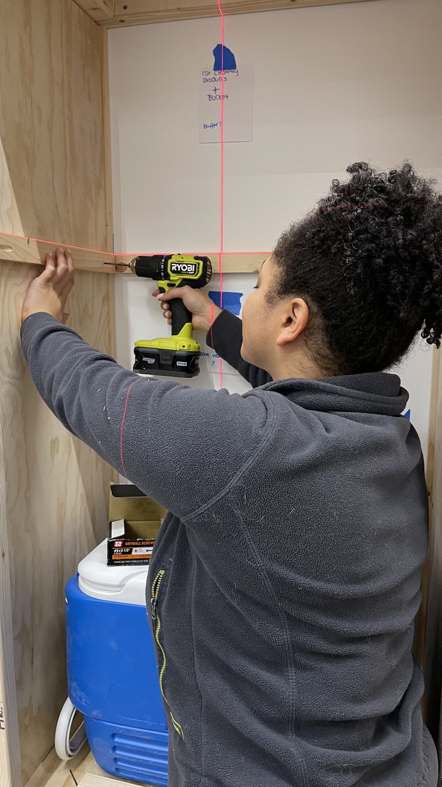 garage cabinet shelf brackets with 1x2