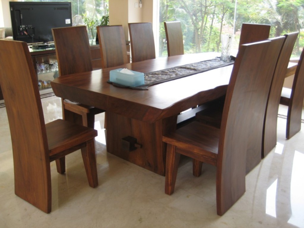 Modern Wood Dining Table Homifind