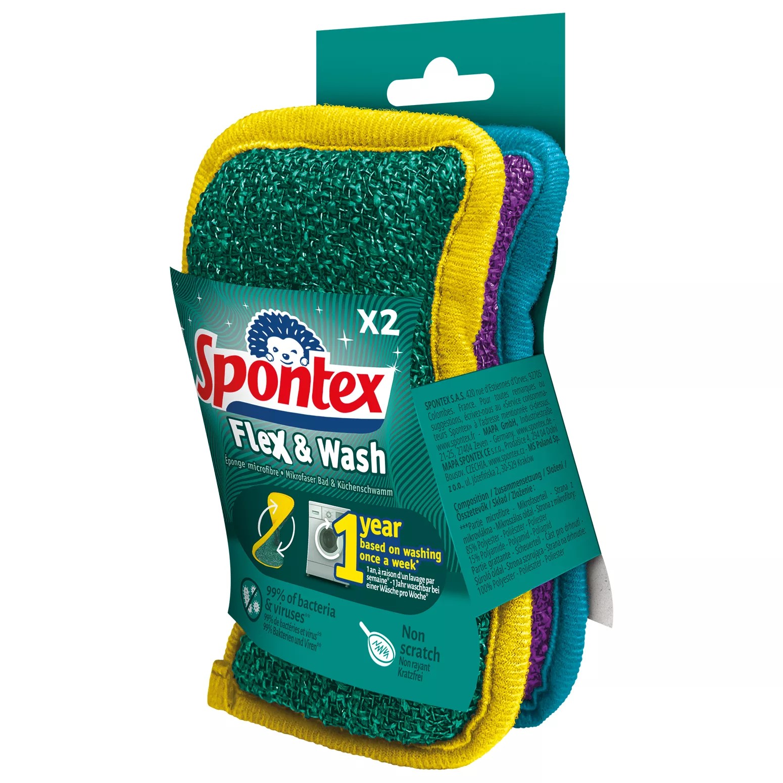Flex & Wash, Spontex