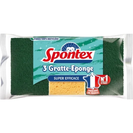 Éponge à récurer, Spontex