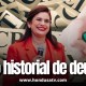 Rixi Moncada promete borrar el historial de deudas de todos los hondureños si llega a la presidencia
