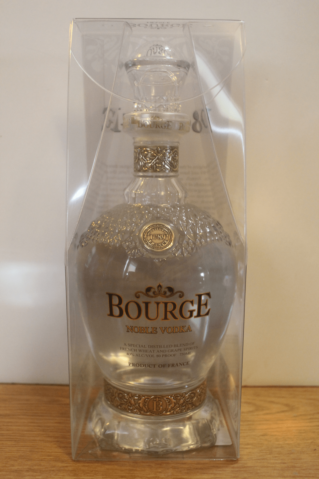 Bourge Noble Vodka 750mL Honest Booze Reviews