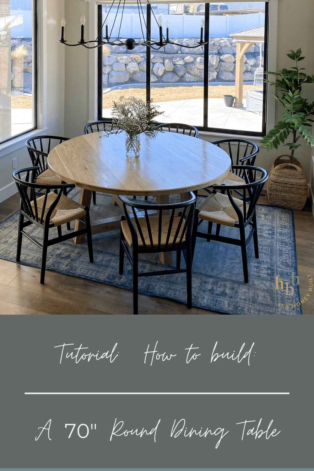 65 inch 2024 round dining table